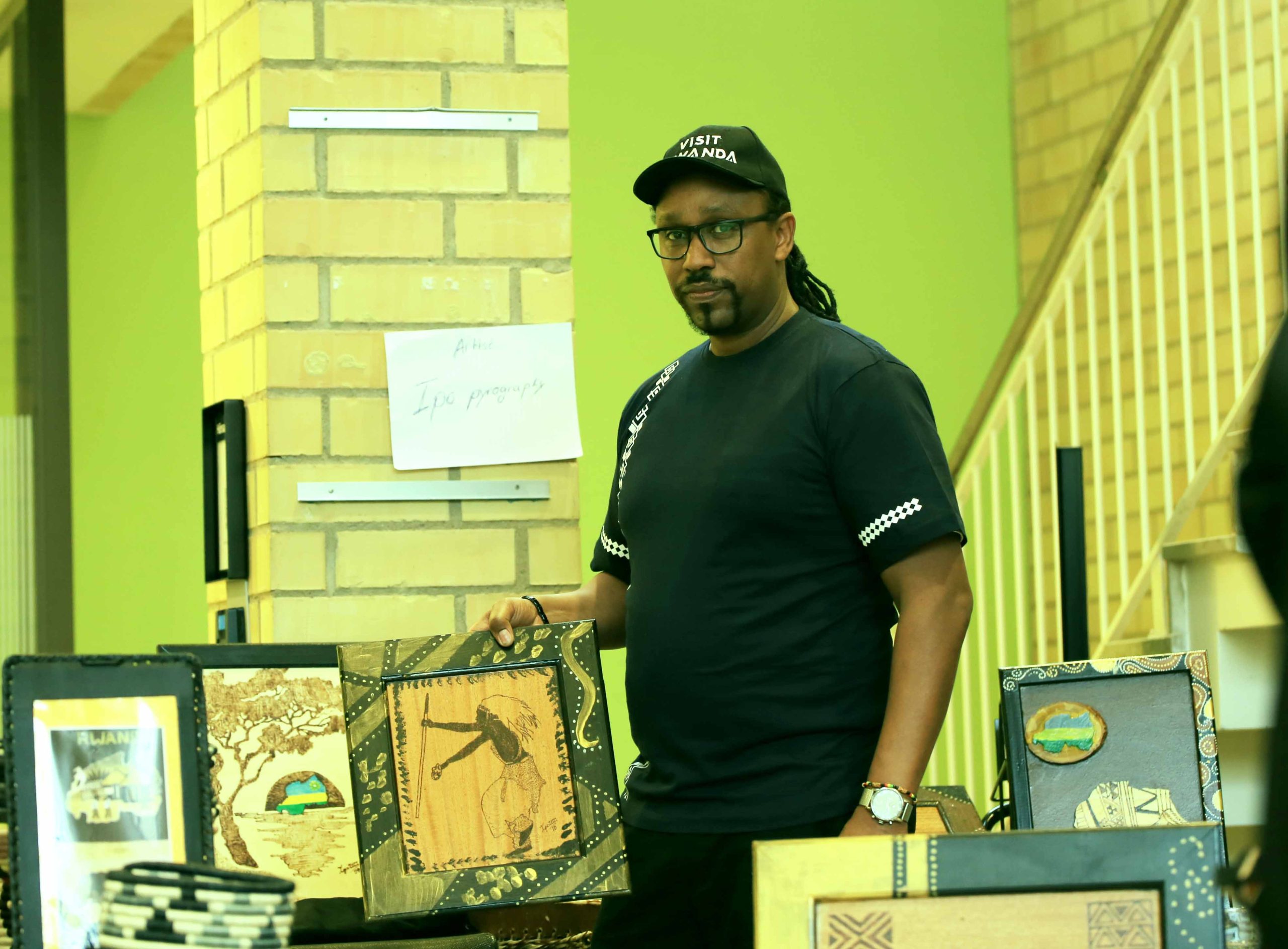 Engineer and Artist Combines Pyrography with Black History and Valentine’s Day Themes