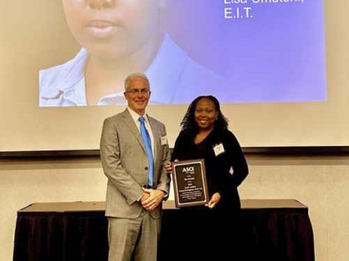 Rwandans living abroad are making great achievements:Lisa Umutoni Honored with Young Civil Engineer Award