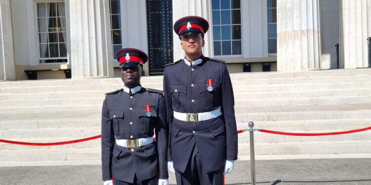 Two Rwandans Graduate from Royal Military Academy Sandhurst in the UK